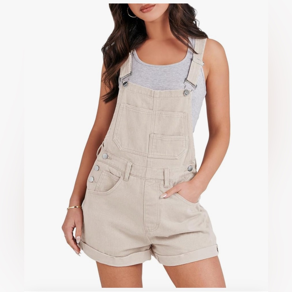 Overall shorts